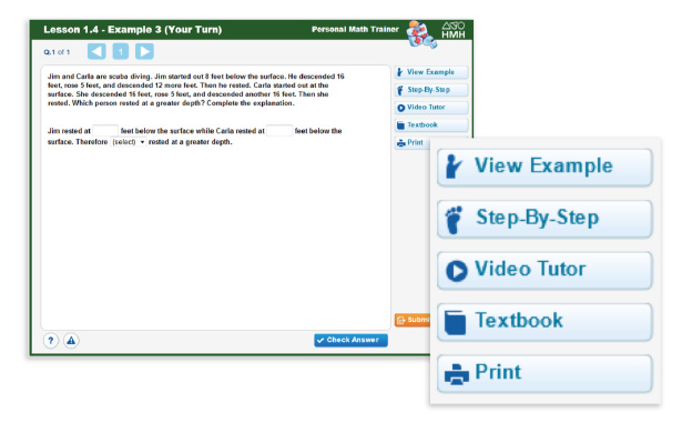 Personal Math Trainer