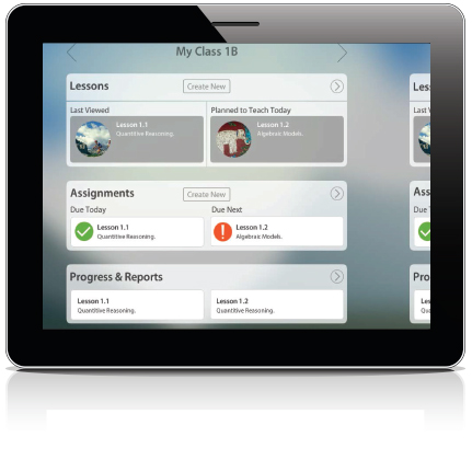 Tablet - HMH Player App #2