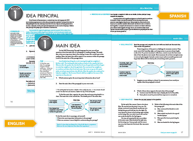 Pre-GED Reading/Language Arts Examples