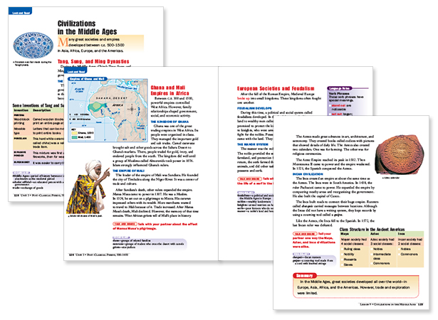 ACCESS World History Look and Read